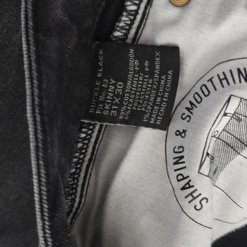 Buckle Black 53 Skinny Leg Opening - Picture 2 of 10